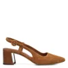 Donald Pliner Song Slingback Pointed Toe Pump In Saddle