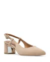 Donald Pliner Song Slingback Pointed Toe Pump In Camel