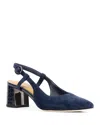 Donald Pliner Women's Song Slingback Pumps In Navy