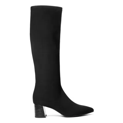 Donald Pliner Women Souma Black Crepe Boot