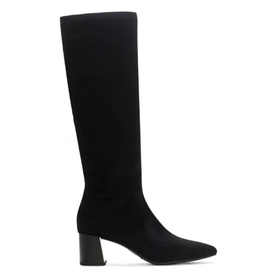 Donald Pliner Women Souma Black Suede Boot