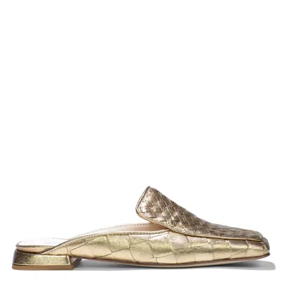 Donald Pliner Women Stani Gold Casual
