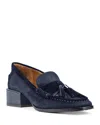 Donald Pliner Women's Tailored Loafer Pumps In Navy