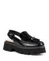 Donald Pliner Marshaci Platform Slingback Loafer In Black