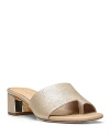 Donald Pliner Melrose Slide Sandal In Platino
