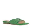 Donald Pliner Buckle Slide Sandal In Green
