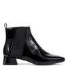 Donald Pliner Women Travis Black Patent Bootie In Black Patent