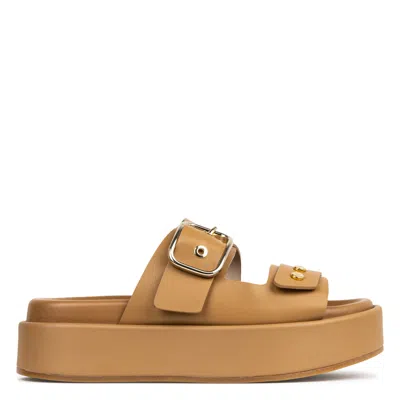 Donald Pliner Women Ursula Cognac Casual In Multi