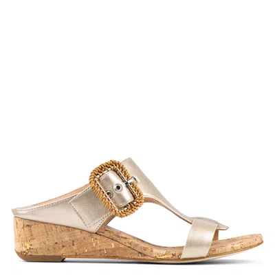 Donald Pliner Women Vine Platinum Casual In Silver