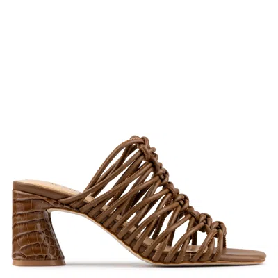 Donald Pliner Women Vyta Saddle Dress In Brown