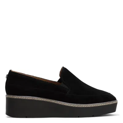 Donald Pliner Women's Wallis Loafer In Black Suede