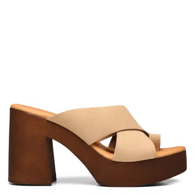 Donald Pliner Women Yelena Natural Casual In Brown