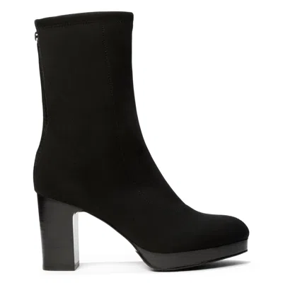 Donald Pliner Women Zari Black Crepe Boot