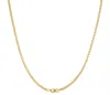 Donatello Gian 10k Yellow Gold Super Light-weight Curb Chain Necklace