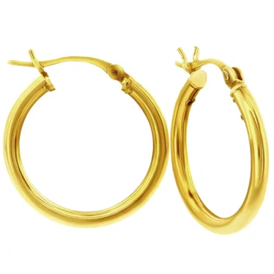 Donatello Gian 14k Gold Large Hoops