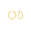 Donatello Gian 14k Gold Small 20mm Hoop Earrings In Gold