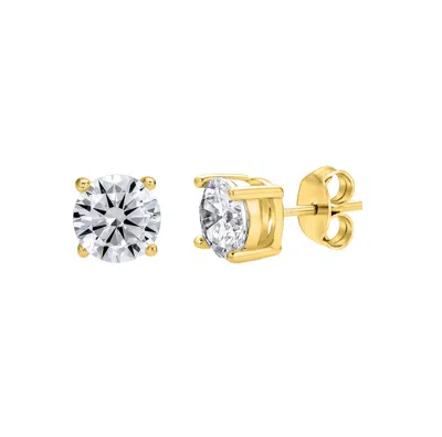 Donatello Gian 14k Yellow Gold 5mm Round Earrings
