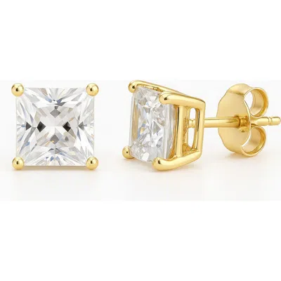 Donatello Gian 14k Yellow Gold Square Cut Earrings