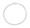 Donatello Gian 925 Sterling Silver 3mm Curb Bracelet