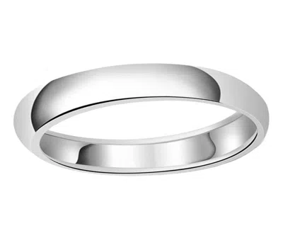 Donatello Gian 925 Sterling Silver 4mm Wedding Band Ring