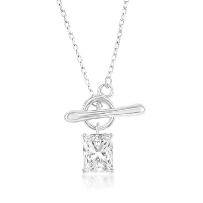 Donatello Gian Crystal Toggle Necklace