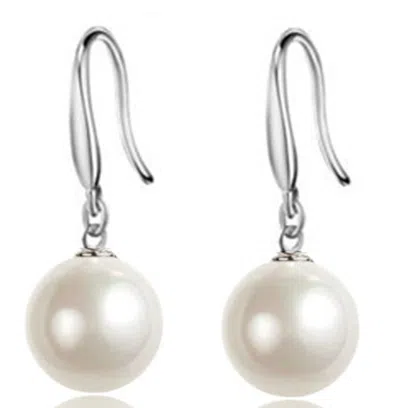 Donatello Gian Dangle Drop Pearl Earrings