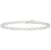 Donatello Gian Diamond Cut And Hearts Bracelet