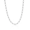 Donatello Gian Diamond Cut And Hearts Necklace