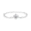 Donatello Gian Diamond Cut Heart Bracelet