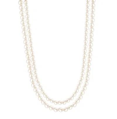 Donatello Gian Double Strand Pearl Necklace