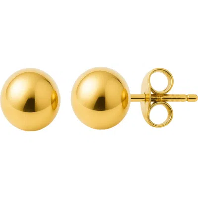 Donatello Gian Gold Flashed Ball Earrings