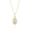 Donatello Gian Gold-flashed Fancy Crystal Necklace In Gold