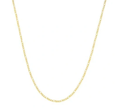 Donatello Gian Gold-plated Sterling Silver 2.5mm Link Necklace