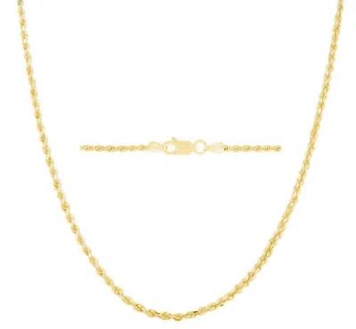 Donatello Gian Gold-plated Sterling Silver 3mm Twisted Necklace