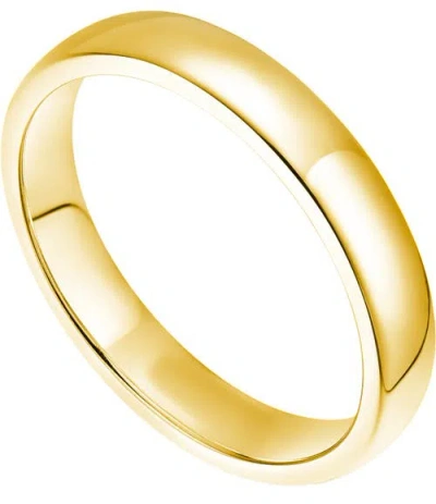 Donatello Gian Gold-plated Sterling Silver 5mm Wedding Band