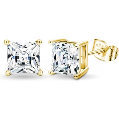 Donatello Gian Gold-tone Silver Crystal Earrings