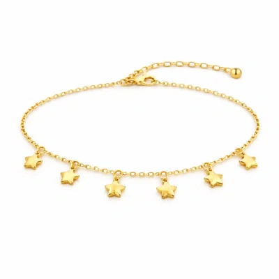 Donatello Gian Gold-flashed Star Choker Necklace