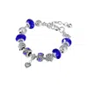 Donatello Gian Heart Charm Bracelet