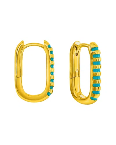 Donatello Gian Hoop Earrings In Gold