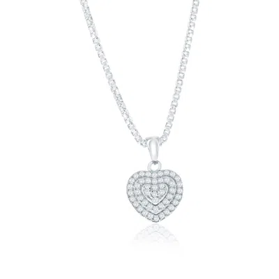 Donatello Gian Layered Heart Necklace