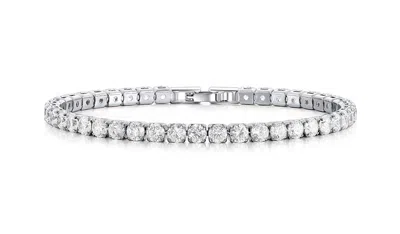 Donatello Gian Round Cut Tennis Bracelet