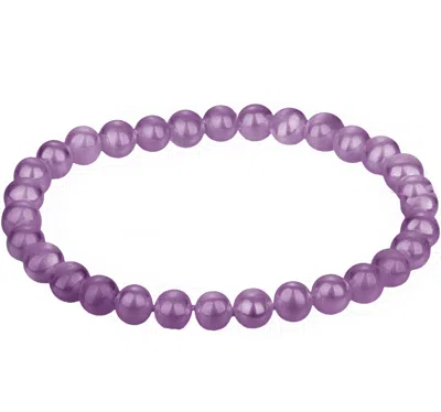 Donatello Gian Shell Pearl Stretch Bracelet