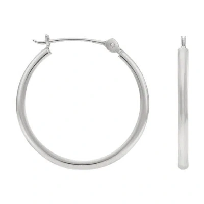 Donatello Gian Sterling Silver 20mm Hoop Earrings