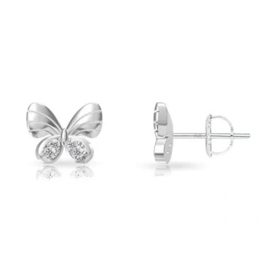 Donatello Gian Sterling Silver Butterfly Earrings