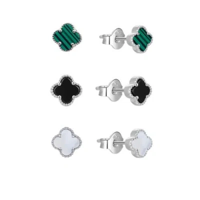 Donatello Gian Sterling Silver Earrings 3 Pack