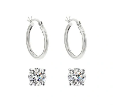 Donatello Gian Sterling Silver Earrings Set