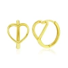 Donatello Gian Sterling Silver Heart Earrings