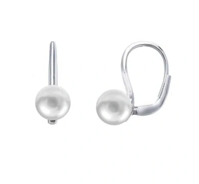 Donatello Gian Sterling Silver Lever-back Ball Earrings