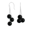 Donatello Gian Sterling Silver Pearl Earrings In Silver