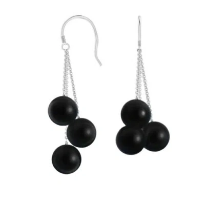 Donatello Gian Sterling Silver Pearl Earrings